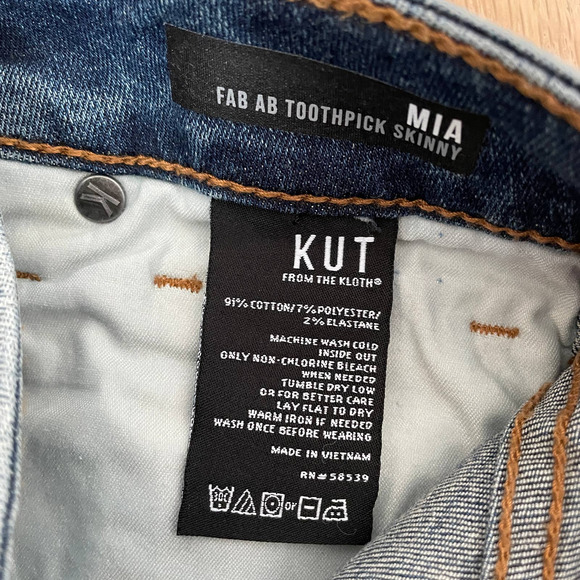 Kut from the Kloth Mia Fab Ab Skinny // 4 - Picture 6 of 7
